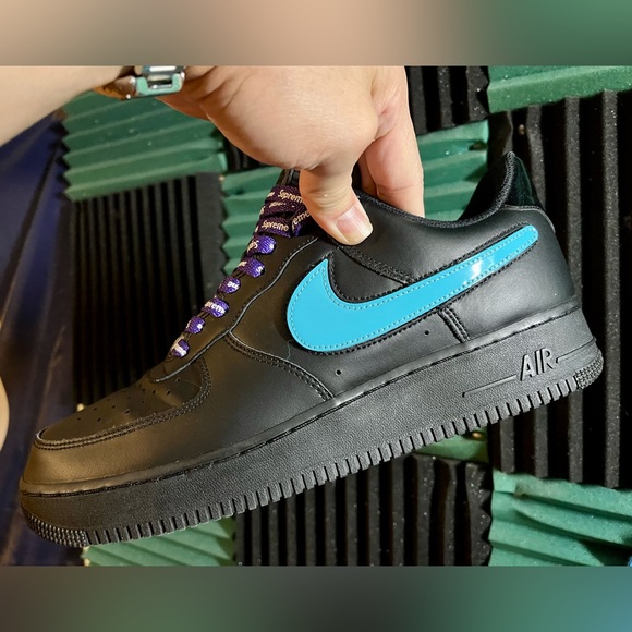 Nike Air Force 1 low changeable swoosh ( custom ) - Picture 8 of 12